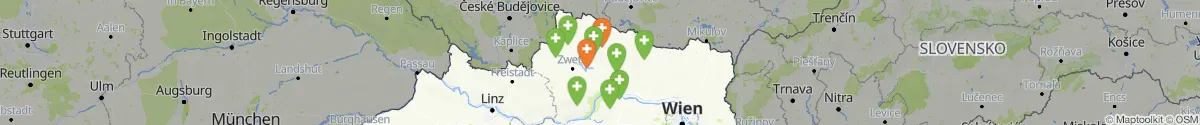 Map view for Pharmacies emergency services nearby Ludweis-Aigen (Waidhofen an der Thaya, Niederösterreich)